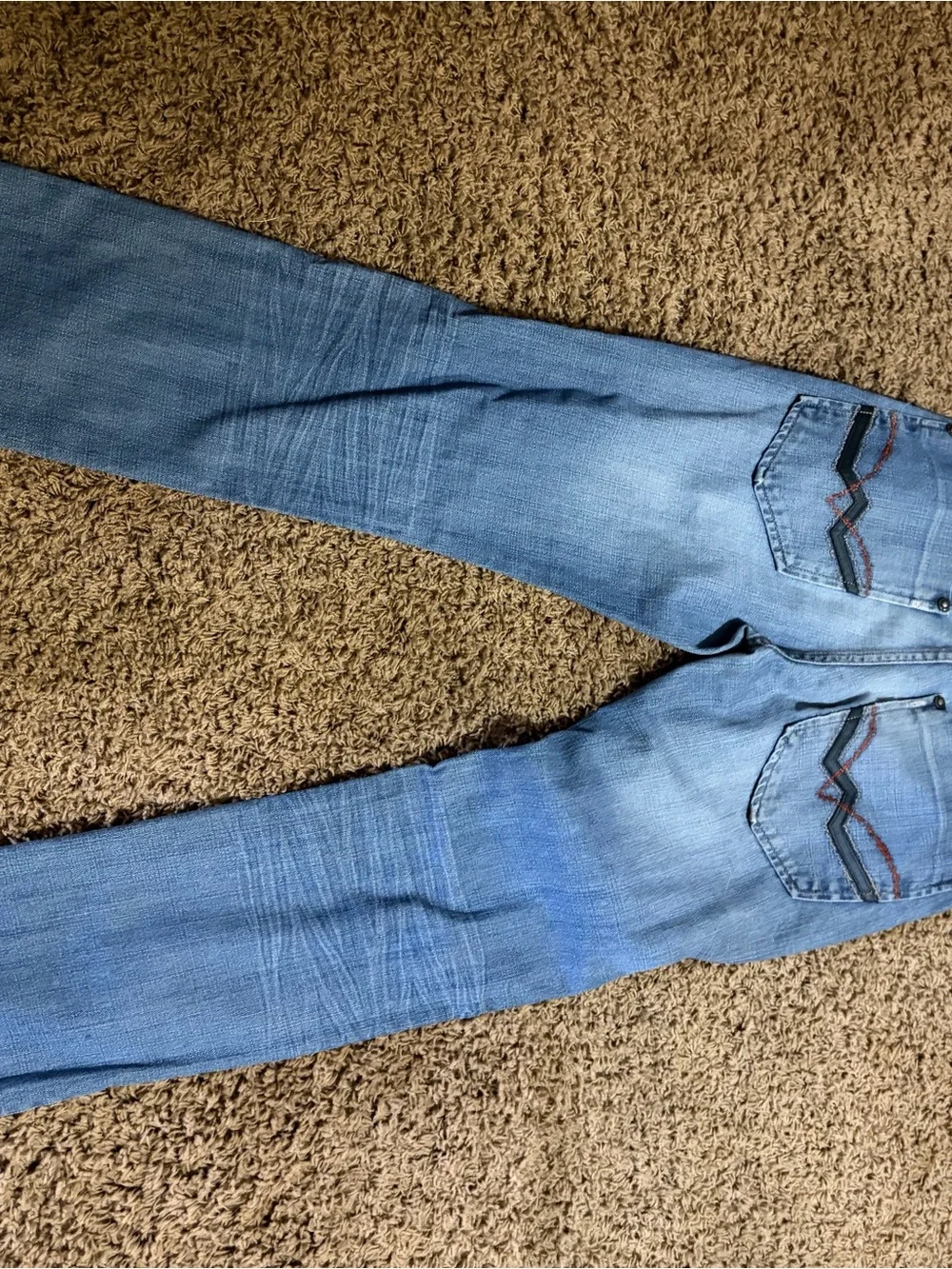 ECKO Unlimited men’s Blue Denim Jeans - Classic Straight Fit